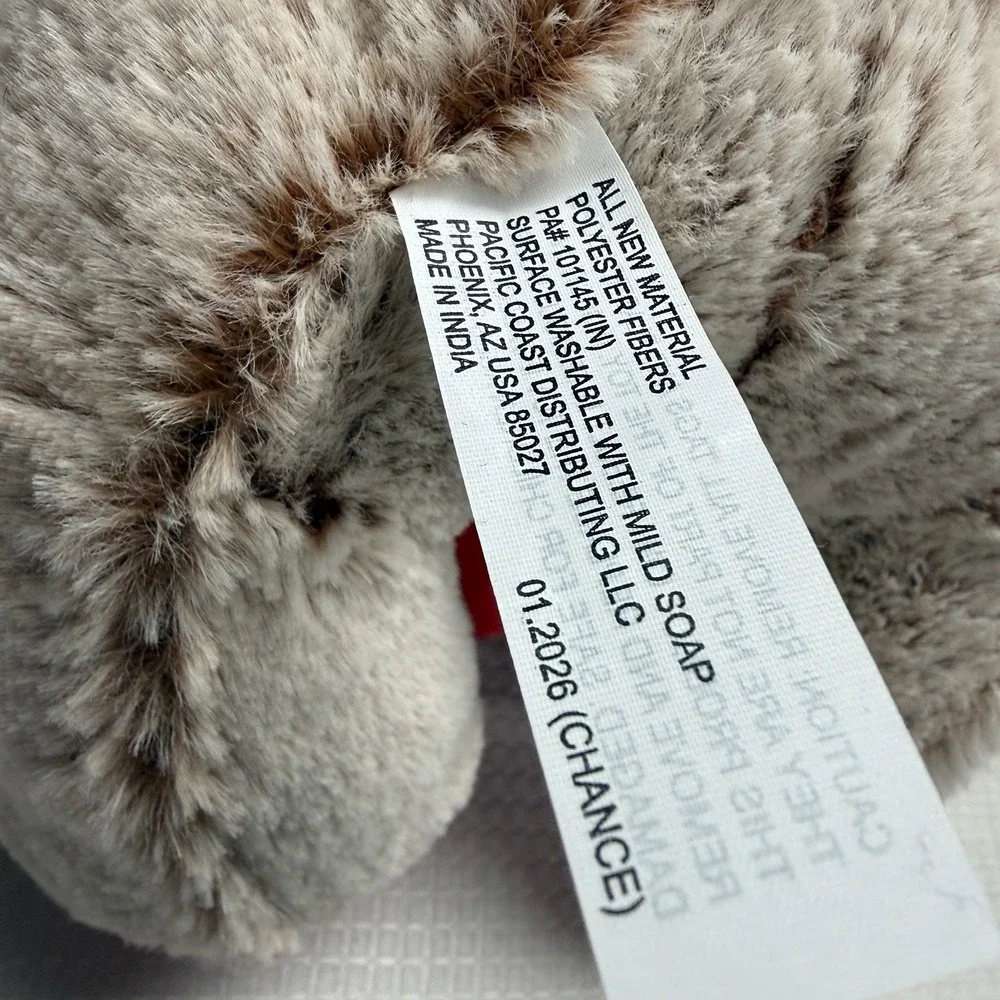Lot‎ Of 2 2026 Petsmart Dog Toy Stuffed Chance Valentines Squeaky Chew Plush New